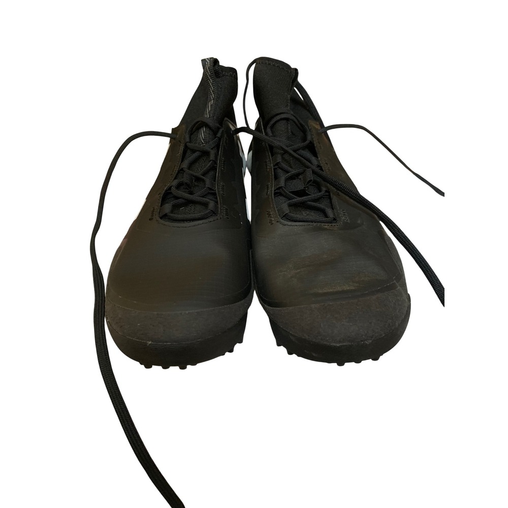 Adidas Cycling Shoes Mens 10.5 Black The Gravel Shoe GW5330 SPD‎ Cleats Lace Up